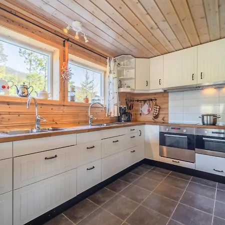 Lakehouse 14p With Sauna By The Water Курортный комплекс Врадал