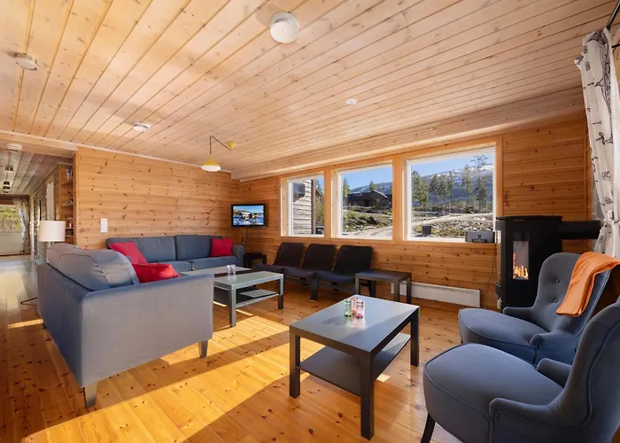 Resort Lakehouse 14p With Sauna By The Water Vradal