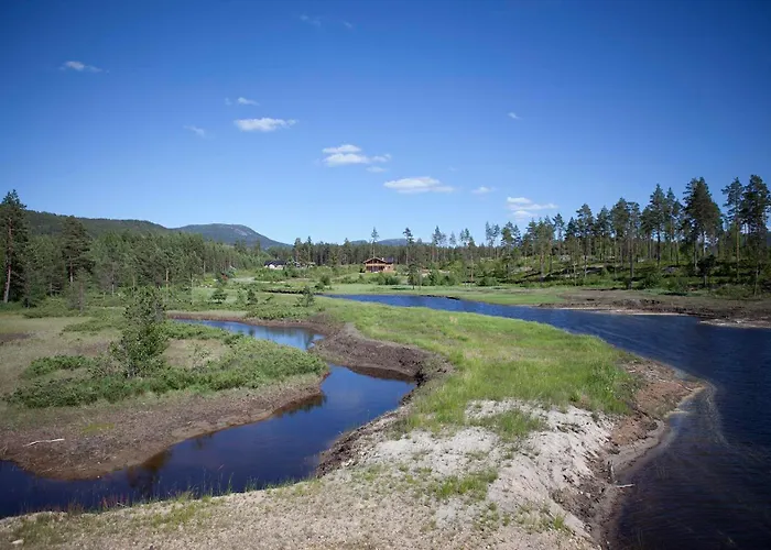 Ferieanlegg Lakehouse 14p With Sauna By The Water